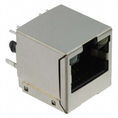 1734577-4 by TE Connectivity AMP Connectors - CONNECTOR MOD JACK 8P8C VERT SHIELDED