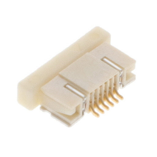 1734592-6 by TE Connectivity AMP Connectors - CONNECTOR FPC BOTTOM 6POS 0.5MM R/A
