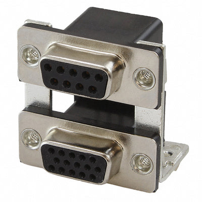 1734870-1 by TE Connectivity AMP Connectors - CONNECTOR D-SUB RCPT 9/15POS R/A SLDR