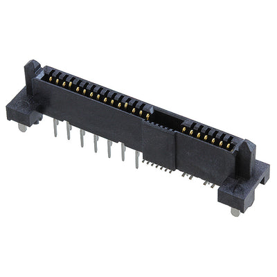 1735104-4 by TE Connectivity AMP Connectors - CONNECTOR SAS RCPT 29POS SLD PCB