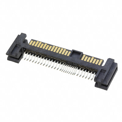 1735183-1 by TE Connectivity AMP Connectors - CONNECTOR SAS PLUG 29POS SLD SMD R/A