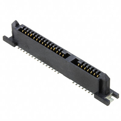 1735284-3 by TE Connectivity AMP Connectors - CONNECTOR SATA RCPT 22POS SLD SMD