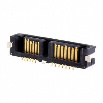 1735418-3 by TE Connectivity AMP Connectors - CONNECTOR SATA PLUG 13POS SLD SMD