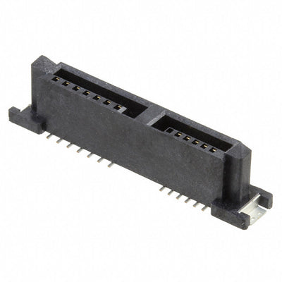 1735539-3 by TE Connectivity AMP Connectors - CONNECTOR SATA RCPT 13POS SLD SMD