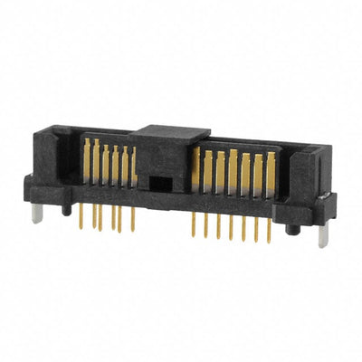 1735574-3 by TE Connectivity AMP Connectors - CONNECTOR SATA PLUG 13POS SLD PCB