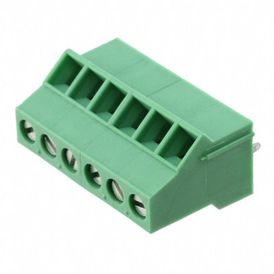 1736777 by Phoenix Contact - TERM BLOCK 6POS 40DEG 5.08MM PCB