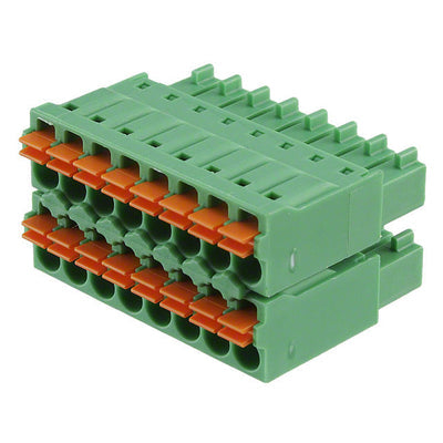 1738869 by Phoenix Contact - TERM BLOCK PLUG 16POS STR 3.5MM
