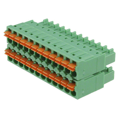 1738908 by Phoenix Contact - TERM BLOCK PLUG 24POS STR 3.5MM