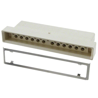 1738965-1 by TE Connectivity ALCOSWITCH Switches - CONNECTOR HSG ARINC 24POS NAT PNL MNT