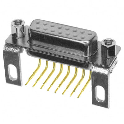 174-E15-211R141 by NorComp Inc. - CONNECTOR D-SUB RCPT 15POS R/A SLDR