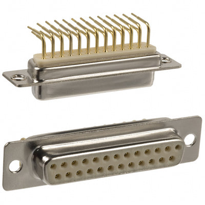 174-E25-213R001 by NorComp Inc. - CONNECTOR D-SUB RCPT 25POS R/A SLDR