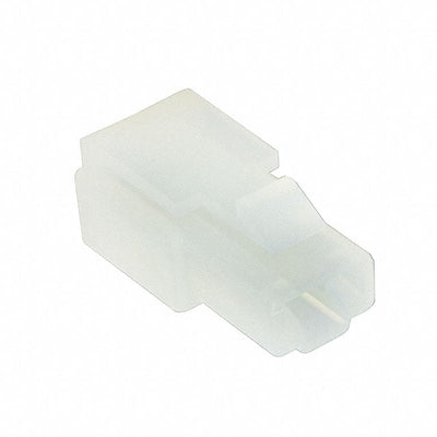 174196-1 by TE Connectivity AMP Connectors - CONNECTOR RECPT HSG 0.25 1POS NATURAL
