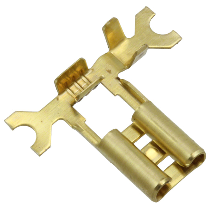 1742086-1 by TE Connectivity AMP Connectors - CONNECTOR QC RCPT 18-22AWG 0.187