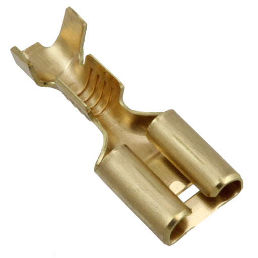 1742971-3 by TE Connectivity AMP Connectors - 250 FASTON RECPT 016 BR