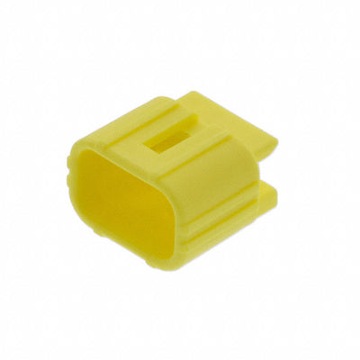 174355-7 by TE Connectivity AMP Connectors - CONNECTOR CAP 2POS DBL LOCK YELLOW