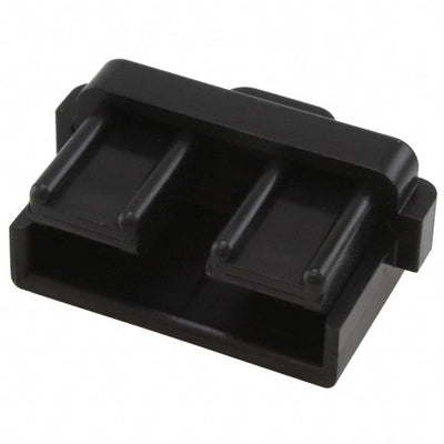 1744077-1 by TE Connectivity AMP Connectors - ACCESSORY DUST COVER BLACK