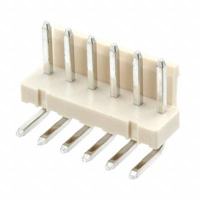 1744428-6 by TE Connectivity AMP Connectors - CONNECTOR HEADER R/A 6POS 3.96MM