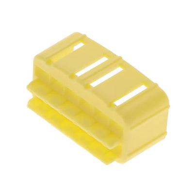 174664-7 by TE Connectivity AMP Connectors - CONNECTOR CAP DOUBLE LOCK 12PS YELLOW
