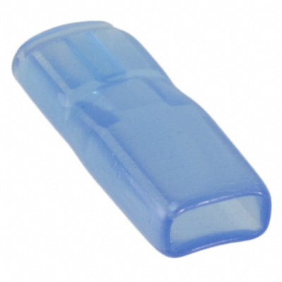 174737-1 by TE Connectivity AMP Connectors - CONNECTOR RECPT SLEEVE 0.187 1POS BLUE