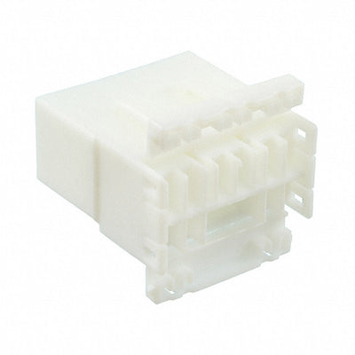 174932-1 by TE Connectivity AMP Connectors - CONNECTOR RECPT CAP HSNG 10POS DL WHT