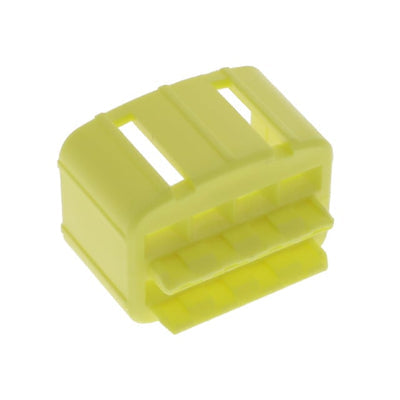 174985-7 by TE Connectivity AMP Connectors - CONNECTOR CAP DOUBLE LOCK 8POS YELLOW