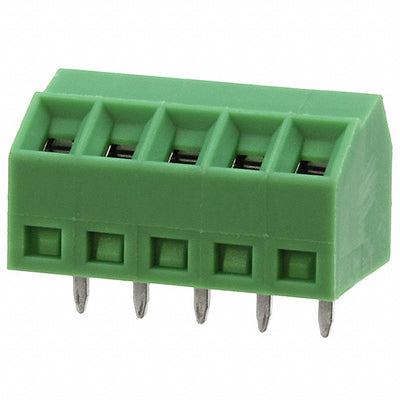 1751125 by Phoenix Contact - TERM BLOCK 5POS 55DEG 3.5MM PCB