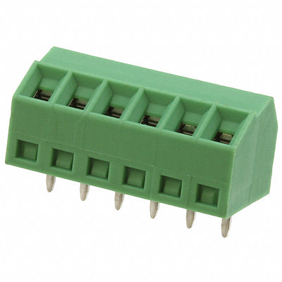1751138 by Phoenix Contact - TERM BLOCK 6POS 55DEG 3.5MM PCB