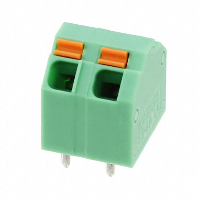 1751163 by Phoenix Contact - TERM BLOCK 2POS 45DEG 5.08MM PCB