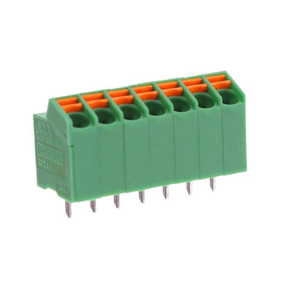 1752159 by Phoenix Contact - TERM BLOCK 7POS 25DEG 3.5MM PCB
