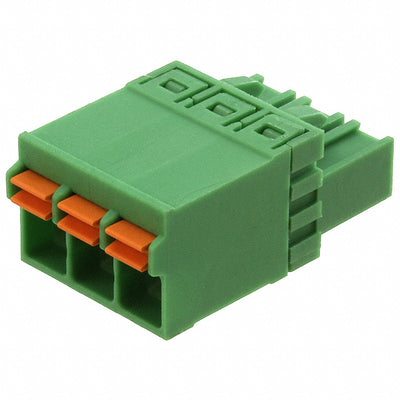 1754571 by Phoenix Contact - TERM BLOCK PLUG 3POS STR 5.08MM