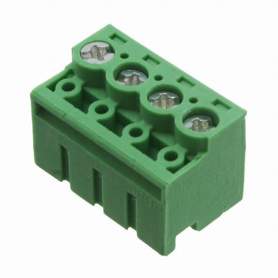1755606 by Phoenix Contact - TERM BLOCK PLUG 4POS 90DEG 5MM