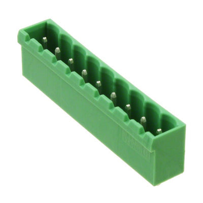 1755804 by Phoenix Contact - TERM BLOCK HDR 9POS VERT 5.08MM
