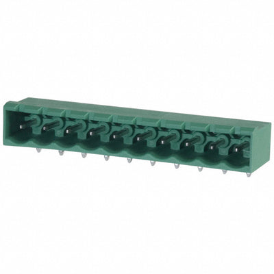 1757543 by Phoenix Contact - TERM BLOCK HDR 10POS 90DEG 5MM