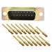 1757819-7 by TE Connectivity Aerospace, Defense and Marine - CONNECTOR D-SUB PLUG 15POS CRIMP