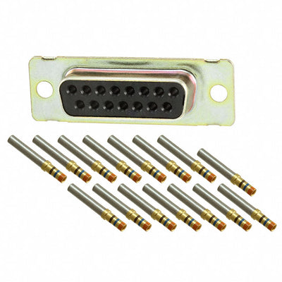 1757820-7 by TE Connectivity Aerospace, Defense and Marine - CONNECTOR D-SUB RCPT 15POS CRIMP