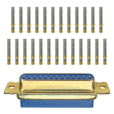 1757820-8 by TE Connectivity Aerospace, Defense and Marine - CONNECTOR D-SUB RCPT 25POS CRIMP