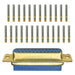 1757820-8 by TE Connectivity Aerospace, Defense and Marine - CONNECTOR D-SUB RCPT 25POS CRIMP
