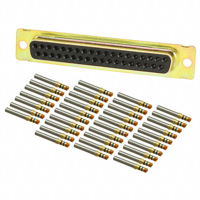 1757820-9 by TE Connectivity Aerospace, Defense and Marine - CONNECTOR D-SUB RCPT 37POS CRIMP
