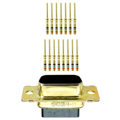 1757823-7 by TE Connectivity Aerospace, Defense and Marine - CONNECTOR D-SUB HD PLUG 15POS CRIMP