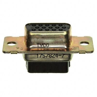 1757824-1 by TE Connectivity Aerospace, Defense and Marine - CONNECTOR D-SUB HD HOUSING RCPT 15POS