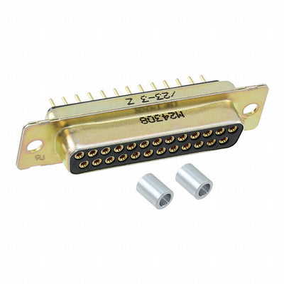 1757828-3 by TE Connectivity Aerospace, Defense and Marine - CONNECTOR D-SUB RCPT 25POS VERT SLDR