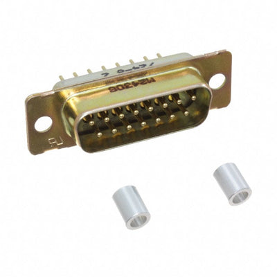 1757829-2 by TE Connectivity Aerospace, Defense and Marine - CONNECTOR D-SUB PLUG 15POS VERT SLDR