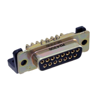 1757838-2 by TE Connectivity Aerospace, Defense and Marine - CONNECTOR D-SUB RCPT 15POS R/A SLDR