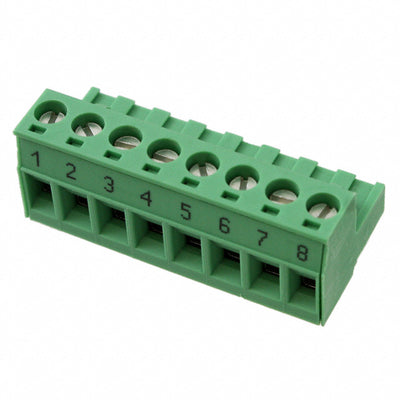 1758393 by Phoenix Contact - TERM BLOCK PLUG 8POS STR 5.08MM