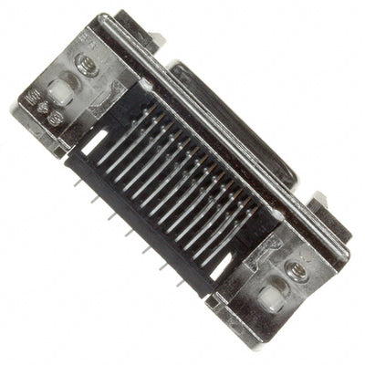 1761028-1 by TE Connectivity AMP Connectors - CONNECTOR D-TYPE RCPT 26POS R/A SLDR