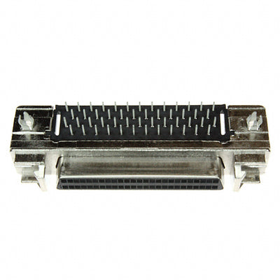 1761028-3 by TE Connectivity AMP Connectors - CONNECTOR D-TYPE RCPT 50POS R/A SLDR