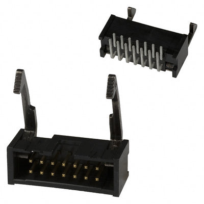 1761607-5 by TE Connectivity AMP Connectors - CONNECTOR HEADER R/A 14POS 2.54MM