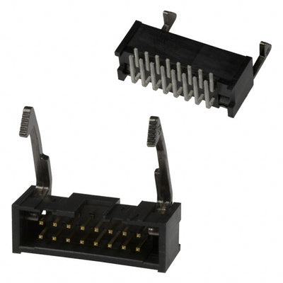 1761607-6 by TE Connectivity AMP Connectors - CONNECTOR HEADER R/A 16POS 2.54MM