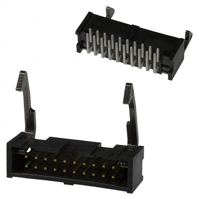 1761607-7 by TE Connectivity AMP Connectors - CONNECTOR HEADER R/A 20POS 2.54MM