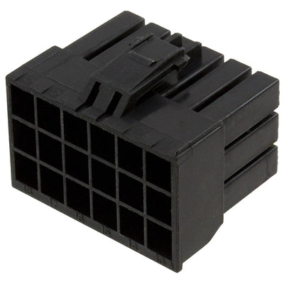 176280-9 by TE Connectivity AMP Connectors - CONNECTOR PLUG HSG 18POS 3.96MM